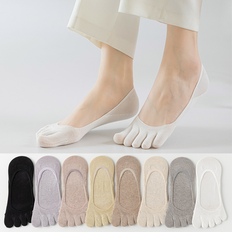 Toe Sock Split - 1 Paar Sommer-Fünf-Zehen-Socken für Damen aus