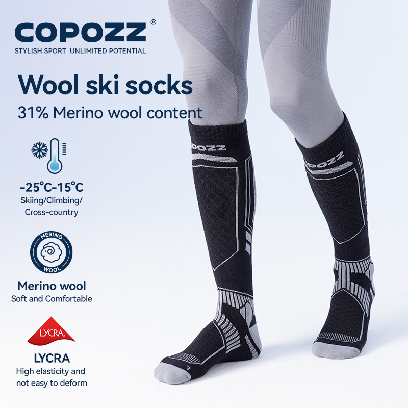 COPOZZ Neue Winter Ski Socken  – Thermal Sock Winter Bewertung und Preis
