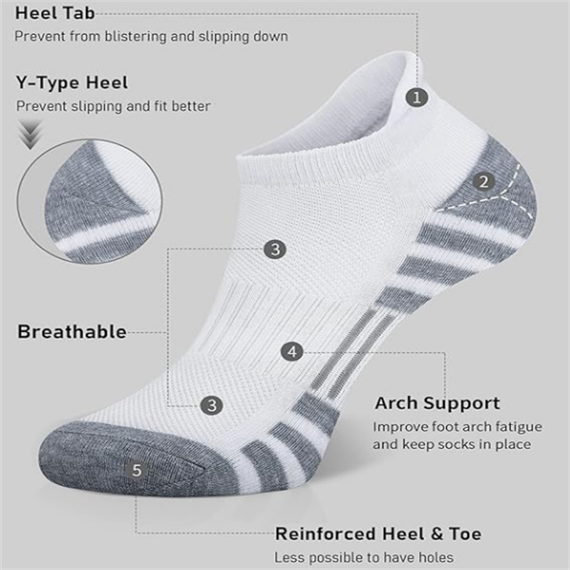 Unisex Gepolsterte Atmungsakti – Athletic Sock Cushion Bewertung und Preis