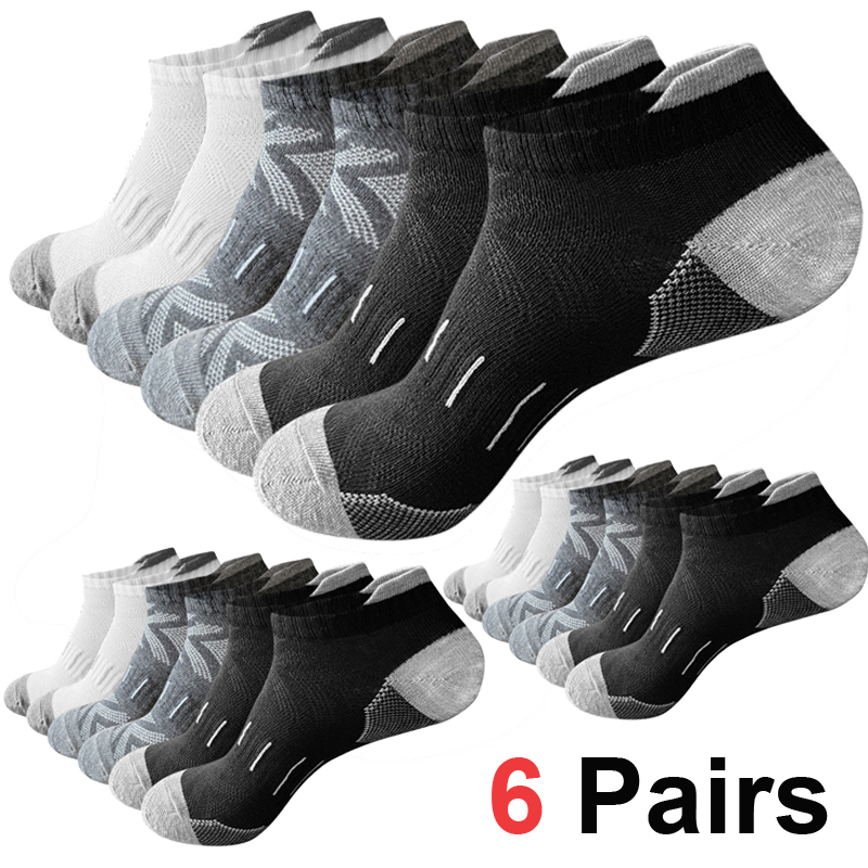 6/12 Paar Herren-Söckchen mit  – Athletic Sock Cushion Bewertung und Preis